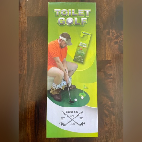 Other - Funny Potty Putter Toilet Time Golf Game Mini Golf - Great Father’s Day Gag Gift